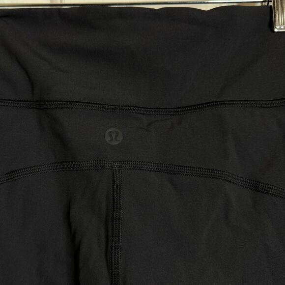 Lululemon The Lab Black Mesh Back‎ Detail Leggings Pants Women’s Size 4 - Picture 8 of 9